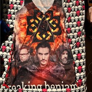 Custom Made Breaking Benjamin Mini Dress